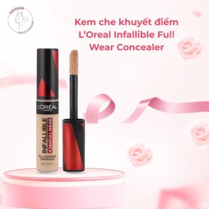 kem che khuyết điểm i’oreal infallible full wear concealer