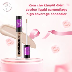 kem che catrice liquid camouflage high coverage concealer là các loại kem che khuyết điểm tốt