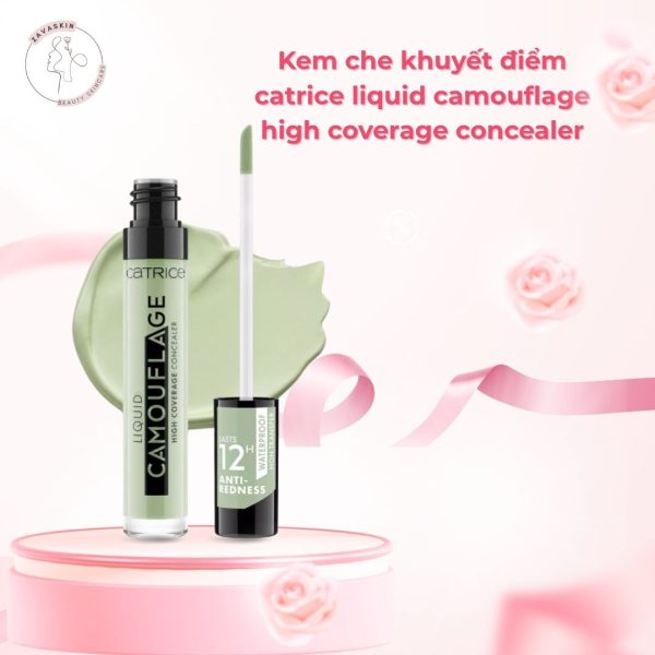 kem che khuyết điểm catrice liquid camouflage high coverage concealer