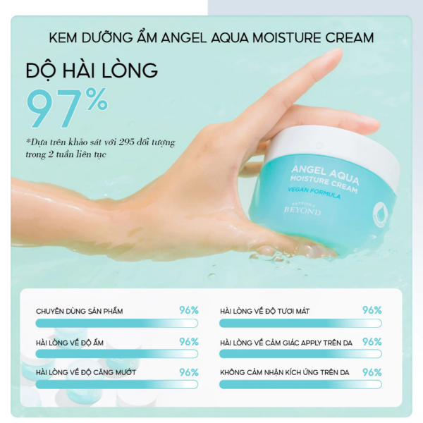 Kem dưỡng ẩm Tinh Linh Nước làm dịu Beyond Angel Aqua Moisture Cream - Ảnh 6