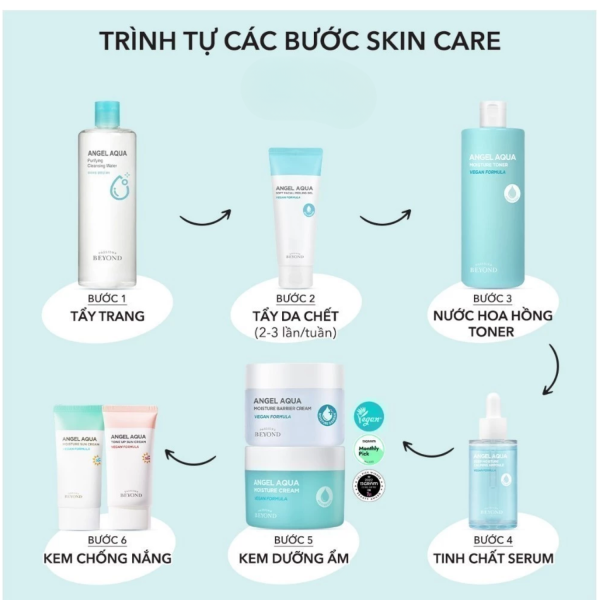 Kem dưỡng ẩm Tinh Linh Nước làm dịu Beyond Angel Aqua Moisture Cream - Ảnh 8