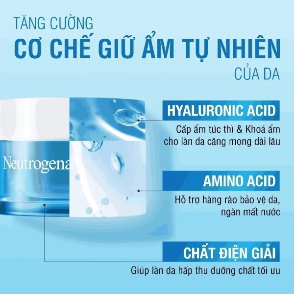 Kem dưỡng ẩm cấp nước Neutrogena Hydro Boost Water Gel 50g _Tặng Tuýp 15g - Ảnh 3