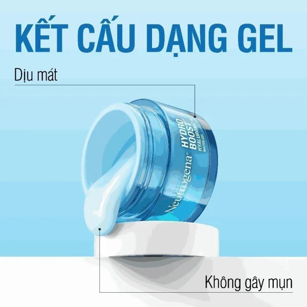 Kem dưỡng ẩm cấp nước Neutrogena Hydro Boost Water Gel 50g _Tặng Tuýp 15g - Ảnh 6