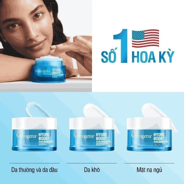 Kem dưỡng ẩm cấp nước Neutrogena Hydro Boost Water Gel 50g _Tặng Tuýp 15g - Ảnh 7