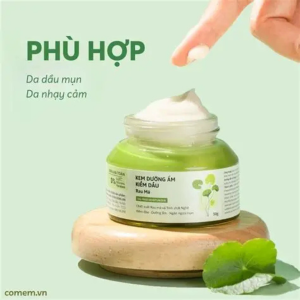 kem dưỡng ẩm kiềm dầu rau má
