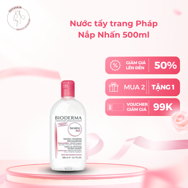 Nước Tẩy Trang Bioderma Quốc Dân Cho Da Dầu Mụn Và Da Nhạy Cảm