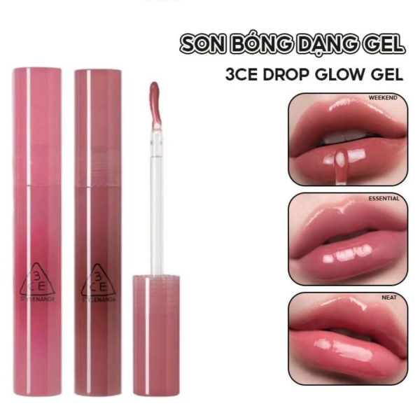 son bóng 3ce drop glow gel