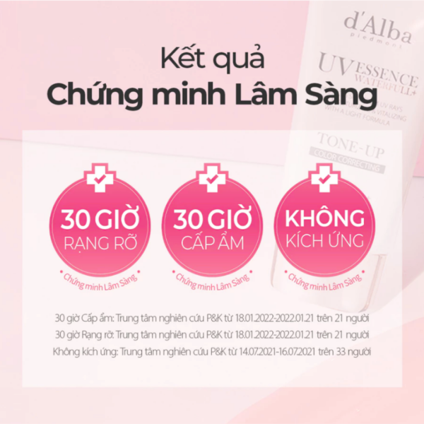 Kem Chống Nắng Nâng Tone d'Alba Waterfull Suncream SPF50+ PA++++ 50ml – Dưỡng Ẩm, Bảo Vệ Da Nhạy Cảm - Ảnh 4