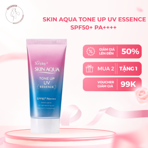 Kem Chống Nắng Nâng Tông Skin Aqua Tone Up UV Essence Lavender SPF50+ PA++++